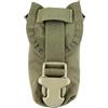 ZJIEYU Tasca MOLLE per Granate Flashbang, Porta Torcia, Tasca Tattica Multiuso, per Cintura di Servizio Zaino, Attrezzatura da Softair e Paintball