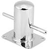 Baxnore Robusto Acciaio Inossidabile 316 per Barche Samson Post Bitta di ormeggio di Grado Marino per attracco sul Ponte di Yacht 120 mm x 90 mm Finitura Lucida Argento