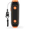 Fesjoy Fischio Elettronico Fischio Elettrico di Sicurezza 120-150 DB 3 Livelli Sonori LED SOS Torcia Elettrica Cordino 6F22 Batteria per Allenatori Arbitri Campeggio