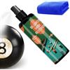 Generic Detergente per palline da biliardo - 100 ml spray delicato per rinnovare i , spray per la pulizia della piscina, soluzione durevole per la cura della stecca da biliardo, fornito con asciugamano