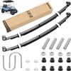 10L0L Kit molle a balestra posteriore OEM 102509301,102513001, con boccole e manicotti Adatto Golf Cart Club Car Precedente Gas & Electric 2004-Up