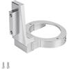 ZUZZEE Lega di alluminio pieghevole Bike Carrier Block per DAHON K3 Plus P8 Series, Pig Nose Adapter Bracket 51.5mm Head Tube Nero (adatta argento)