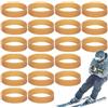 Genérico Fasce in da sci, 1,1 x 4,5 cm, 20 per freno da sci, cinghie di fissaggio per snowboard, kit di tuning durevole, accessorio per sport invernali, per migliorare la sicurezza e le prestazioni