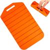 Generisch Tagliere pieghevole, 24 x 14 cm, 124 g, tappetino da cucina leggero, pieghevole, per la preparazione della carne, camper, cucina all'aperto, picnic e campeggio, silicone antiscivolo