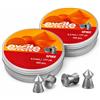 Arapaima Beitia H&N Excite Spike - Confezione da 2 barattoli di palline da 4,5 mm/.177, per aria compressa, 0,56 g, punta spike, per tiro sportivo e ricreativo su bersaglio