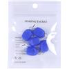 Xinsheinelry Confezione da 5 porta lenza da pesca per baitcasting, mulinello da pesca, clip con fibbia