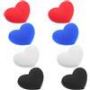 minkissy Ammortizzatori Pezzi per Forma a di Racchetta da Cuore Tennis 8 in Gomma Assorbimento Urti Corde e Racchette da Uomo e Donna