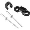 Elnwnnkc Guide per cavi Gancio Freno Bici Cambia Cavo Base Fibbia Clip Bike Freno Deragliatore Guide Fibbia Guida Gancio Shifts Base Clip