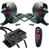 QEETRH Pinne elettriche "Fish", Set elica subacquea 12/24 V Pinna elettrica con spinta da 40 libbre/40,5 libbre