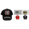 Generico Berretto con Visiera Cappello da Football Sardegna 4 Mori Berretti Ricamato (Rosso)