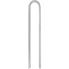 Mandloder Mangloder - 12 picchetti per tenda a forma di U, 30 cm, Ø 7 mm, in acciaio zincato, resistenti alle intemperie, robusti per campeggio, ancoraggio a terra, tensione, corda antivento, kit di riparazione