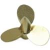 AOICXB Elica a Pale, elica a Pale, elica for Barca RC, Rame a Tre Pale da 16 mm, mozzo da 3,6 mm/3,2 mm, 1 Pezzo