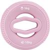 KTUXZCI Set di attrezzi per esercizi e resistenza in silicone di qualità per l'allenamento delle dita, per afferrare l'anulare, per esercitare la resistenza, rosa, da 5 a 10 kg
