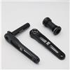 LSRRYD Pedivella Per Bici Da Strada/pieghevole Integrata Cava Con 68-73mm BB