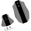 Generic Parafango modificato leggero per bici pieghevoli ruota anteriore e posteriore facile installazione parafanghi accessori bici aggiornamento bici fango splash on pendolarismo accessori ciclismo