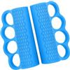 ZEPFJHE Impugnature antiscivolo per allenamento da palestra, per stacchi da terra, allenamento con pesi, bilanciere, protezione resistente al sudore, impugnature da palestra in silicone