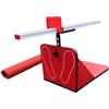 Aymzbd Tester per La Posizione Seduta E La Portata: Esame Preciso del Corpo Seduto, Strumento Ausiliario per La Flessione in avanti, Tester a Banda, Rosso