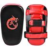Cryfokt Pad per Calcio Curvo Taekwondo per Scudo da Allenamento di Boxe con Superficie in Pelle PU e Imbottitura in Schiuma 13,78x7,48x3,15 Pollici
