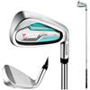 golfuwo #5/6/7/8/9/P/S, mazza da golf destra, in ferro, per uomini e donne (#5, da donna, acciaio)