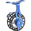 Elnwnnkc Bobina di grande diametro professionale accessori per la pesca sul ghiaccio Mulinello da pesca su ghiaccio Bobina in alluminio resistente all'usura per uomini e ragazzi