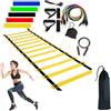 Fmzrbnih Polacco Di Allenamento Allenamento All'agilità - 15.75x7.87x3.9in Polacco Di Allenamento Di Calcio, Esercizi Di Velocità | Set Di Agilità Pieghevole Regolabile, Attrezzature Per Le Prestazioni