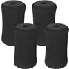 Generic 4 pezzi di forma ossea in schiuma coperture per impugnatura 2 cm diametro interno per dispositivi da palestra, push up sit-up gamba allungamento peso divano inversione macchina di ricambio imbottitura