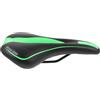 NULYLU Bicicletta da Corsa in Poliuretano Nero e Verde, Ammortizzante e Massimo Comfort, Design Aerodinamico Leggero per Mountain Bike e Bici da Strada