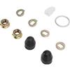 VGEBY Kit Dadi per Motore a mozzo per Bicicletta, Dado Ruota in Acciaio, Dadi M14 con Albero da 14 mm, per Biciclette elettriche, Scooter, componenti per Bicicletta