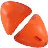 Lawnrden Dispositivo di galleggiamento per barca, 2 pezzi Borse galleggianti per kayak 16, 9x17, 6 pollici Borsa di galleggiamento per kayak in PVC a tenuta stagna da 0, 7 mm con valvola