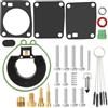 GPJTJROL Set di Riparazione guarnizioni Integrato, Parti A/f/t/e/r/m/a/rk/e/t Resistenti all'Usura for la revisione del carburatore fuoribordo m/a/r/i/n/e