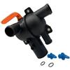 Mlswmkf Alloggiamento di distribuzione 'acqua di scarico manuale adatto Compatible With motori entrobordo da 4,3 5,0 5,7 5,8 6,2 6,3 863444T1 863444A1
