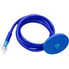 QSTDGVPW Diving Snorkel Tubo Snorkel Respirazione Nuoto Pieghevole Portatile Silicone Spugna Morbido Leggero Adatto per Donne Uomini Pesca Subacquea Immersione
