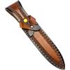 ZEPFJHE Premium Protector Cuciture Rinforzate Campeggio Sopravvivenza Acqua Carry Case Artigianato Top Grains Pelle bovina Coltelli Guaina Protector