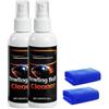 Generic Spray detergente per palline da bowling, set di pulizia con asciugamano, rimuove istantaneamente l'olio di corsia, spray portatile per una pulizia facile, delicata e profonda