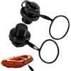 GaxmLou Set di 2 valvole universali da 22 mm, valvola per barca, kayak, valvola a vite Boston, tecnologia anti-perdita, lunga tenuta di pressione, adatto per gonfiabili, barche da pesca, zattera gonfiabile