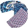 SHOWERORO 4pezzi Cuffie da Nuoto Unisex in Nailon Traspirante Motivo alla Moda per Adulti, per Vacanze Estive e Protezione dei Chioma Colore Casuale