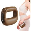 Generic Anello Fascia - Massaggiatore Elettrico Della Fascia | Massaggiatore Anello Yoga Macchina Di Vibrazione Per Il Corpo Senza Fili, Combustione Di Grassi Muscolari Della Pancia, Braccia, Gambe, Collo, T