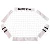 Fzaqwen Porta da Calcio Bambini Rete Porta Calcio Rete Allenamento Rete da Gioco per Bambini Realizzata in Tessuto Nylon per Scuola Partite All'aperto, Bianco
