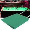 Generic Tavolo da biliardo in feltro, panno liscio e resistente all'usura, copertura antiscivolo per casa e sala giochi, include 6 strisce