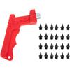 LPACXBYD Tacchetti da Golf 1 set di punte da pista for scarpe golf in acciaio al carbonio sostituibili antiscivolo for unghie corsa allenamento sprint campo uso