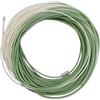VEYFIY Lenza galleggiante per pesca a mosca, WF6F-WF10F, 30,5 m, in acqua salata, anima in nylon verde o crema per uso marino (WF8F)