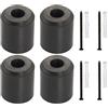 Genérico Supporti da parete per sci, in , 3 x 2,2 cm, organizer verticale per snowboard, per garage, capanno,