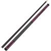 Nsaroche Stecca da Biliardo Professionale in Fibra di Carbonio con Punta 118mm Combinata a Legno di Pregiato Ideale E Otto Palle Adatta Tornei Sportivi E Uso Domestico, Testa grande 11.5mm