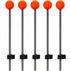 Generisch Spring Bobber - Mini punte per canna da pesca, finitura, in acciaio e EVA