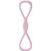 Generisch Fascia elastica - Fasce elastiche in silicone per esercizi | Con manico antiscivolo per braccio, estensore portatile per torace, fasce flessibili per viaggi, yoga, pilates, casa all'aperto