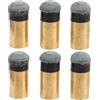 Toyvian 6 Punte per Stecche da Biliardo Vite in Rame e Finta Pelle, Diametro 10mm, Kit 6 Pezzi per Riparazione e Manutenzione Stecche da Pool e Snooker, per Giochi Casalinghi