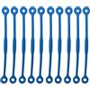 Elnwnnkc 10Pcs Silicone Racchetta Da Tennis Ammortizzatori Racchetta Da Tennis Vibrazioni Ammortizzatori Antivibrazione Antiurto Assorbitore Morbido Silicone Dampener per Racquetball