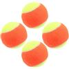 TOYANDONA Palline da Tennis per Morbide in Gomma 4 Pezzi Rimbalzo Delicato e Superficie Resistente per Allenamento Indoor e Gioco in Famiglia