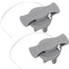 CIMAXIC Tappi Valvola Aria per Barca Gonfiabile e Kayak, Copertura Resistente in PVC Anti-Perdita, Accessori per Barche per Festa Estiva, Confezione da 2 Pezzi