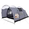 Skandika Hafslo 4 Sleeper Protect - Tenda a tunnel per campeggio, 4 persone, impermeabile, fondo della tenda cucito, con colonna d'acqua di 5000 mm, tenda e cabina per dormire scura, tenda familiare
